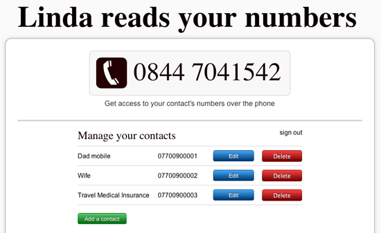 Linda reads your numbers