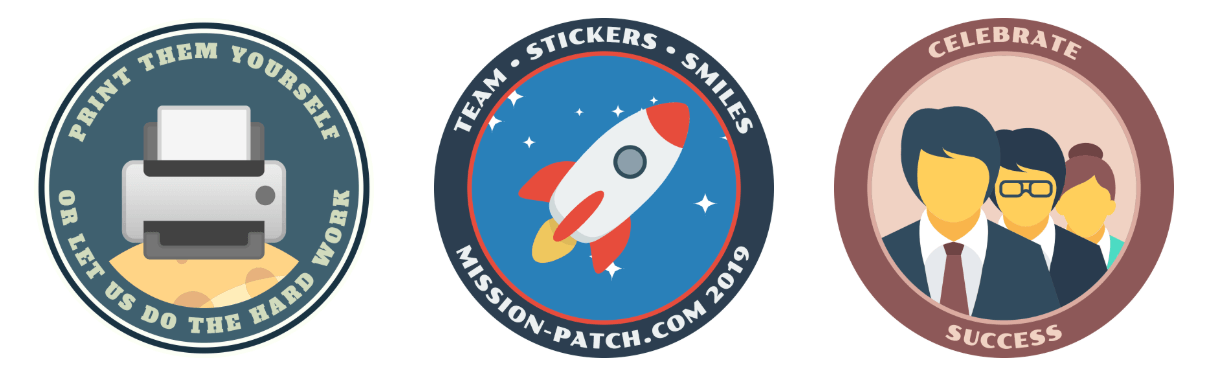 Mission Patch samples