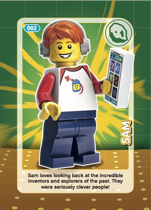 Lego card